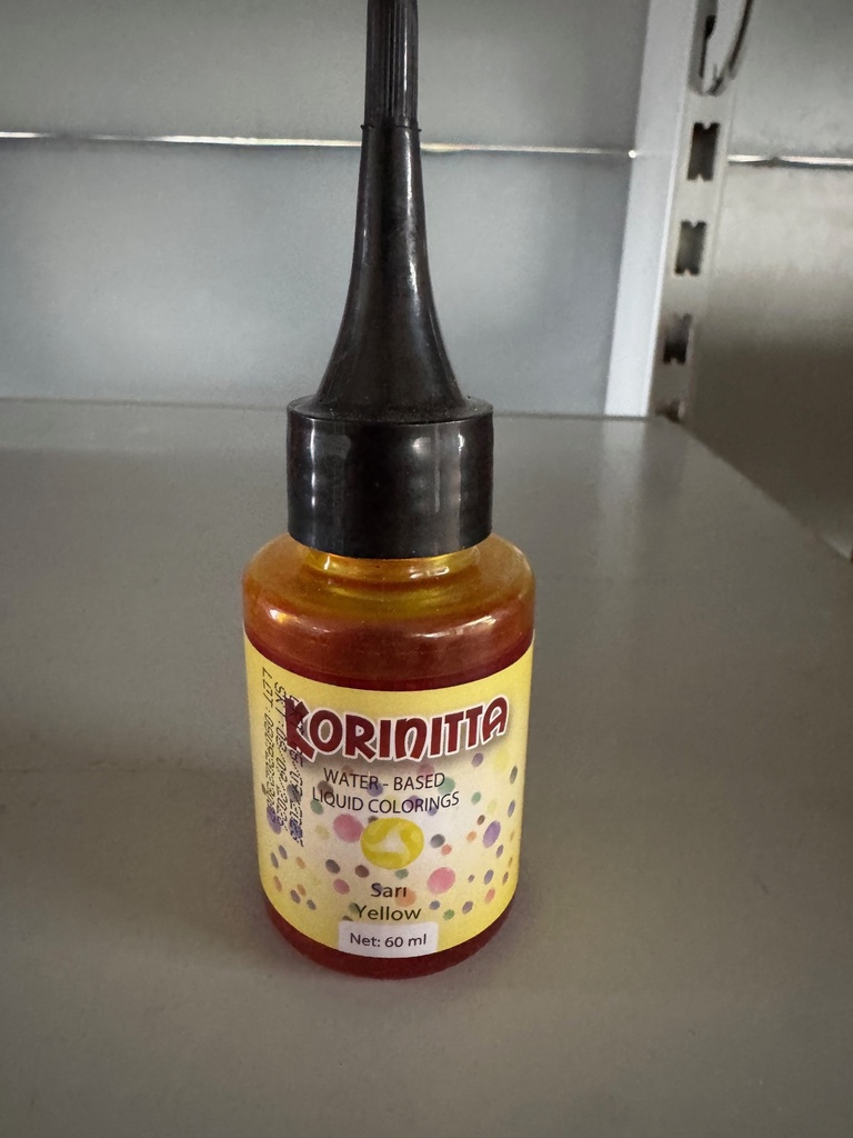 KORINITTA SIVI GIDA BOYASI SARI 60ML