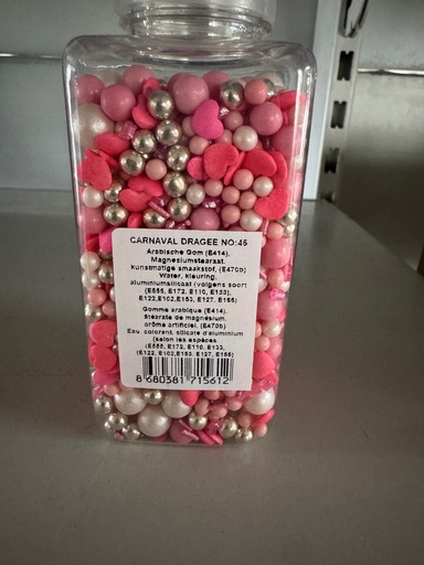 GUSTO SPRINKLES GÜMÜS DRAJE NO.2 250GR& KARNEVAL MIX NO.45 250GR 
