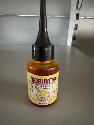 KORINITTA SIVI GIDA BOYASI SARI 60ML