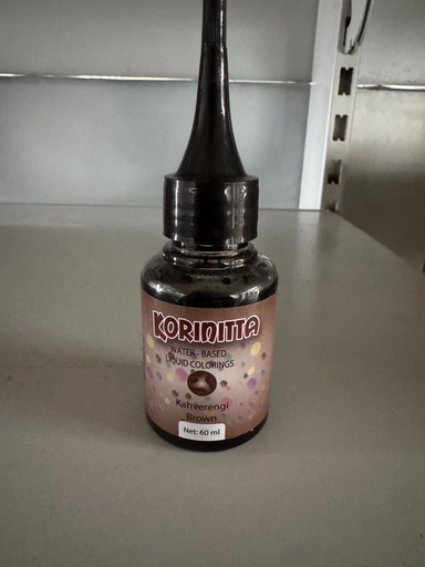 KORINITTA SIVI GIDA BOYASI KAHVERENGI 60ML