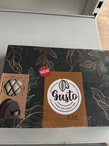 DEKOR CIKOLATA YUVARLAK 8329 (KOLISI 12 ADET)