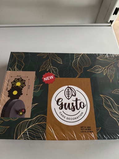 DEKOR CIKOLATA CICEK 8985 (KOLISI 12 ADET)